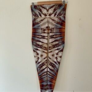 Niyama Sol Leggings Womens Sz. M Lion Yellow Ankle Yoga Active Athleisure